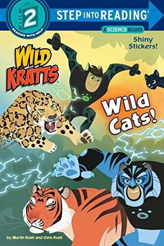 Wild Cats! (Wild Kratts) (Step into Reading) – Paperback – VERY GOOD