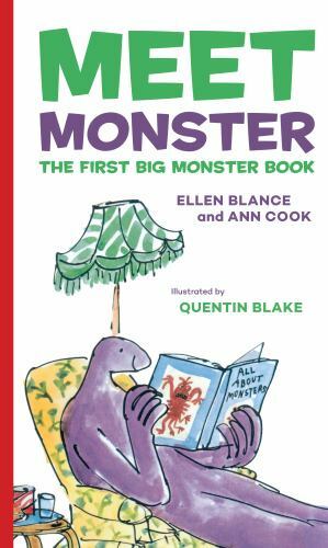 Meet Monster: The First Big Monster Book by Blance, Ellen,Cook, Ann, hardcover,