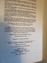 The Intimate Sex Lives of Famous People Wallace 1981 Biography Delacorte Press