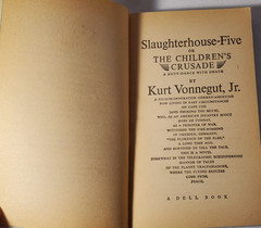 Kurt Vonnegut Slaughterhouse Five 1971 & Player Piano 1974 First Dell Paperbacks