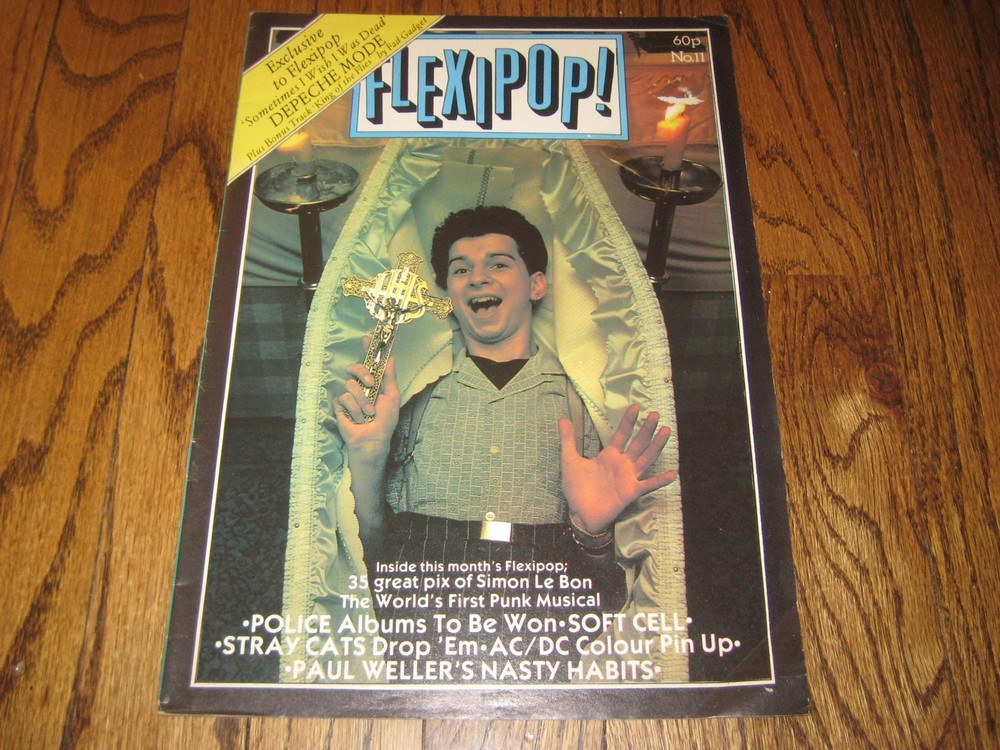 Flexipop Magazine No 11 Duran Duran Depeche Mode Simon LeBon