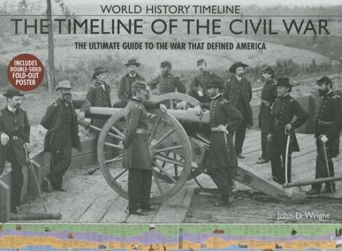 The Timeline of the Civil War (World History Timeline) – Hardcover – GOOD