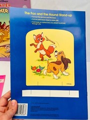 Vintage Disney Sticker Fun Books- Cinderella Fox and the Hound Bambi Set BIN 61