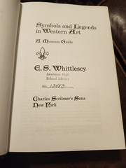 Symbols & Legends in Western Art, by E.S. Whittlesey, HBDJ, 1972, Illustrated