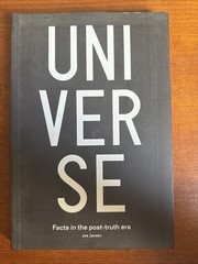 Jos Jansen Universe Facts in the Post-Truth Era Robbert Dijkgraaf 2018 Paperback
