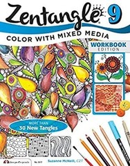 Zentangle 9 : Adding Beautiful Colors with Mixed Media Suzanne Mc