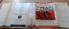 The Wealth of Nations by Adam Smith-Modern Library Giant HC w/DJ Cannan Ed 1937
