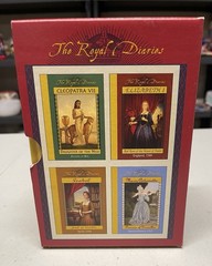 BOXED SET 4 Royal Diaries Elizabeth I Marie Antoinette Isabel Cleopatra HC Books