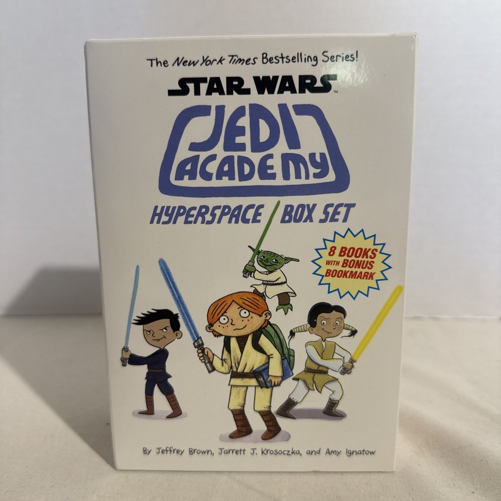 Star Wars Jedi Academy Hyperspace 8 Book Box Set READ