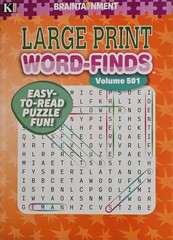 5 New Large Print Word-Finds Puzzle Books Kappa Games Vol #451-502~ Search,Hunt