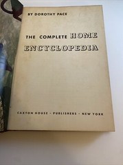 The Complete Home Encyclopedia by Dorothy Pace (1947, Hardback) VINTAGE abk