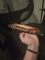 OPPENHEIMER THE COMPLETE SCREENPLAY CHRISTOPHER NOLAN TIE IN PAPERBACK