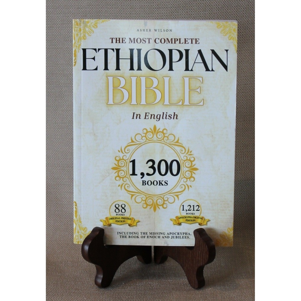 The Most Complete Ethiopian Bible in English 1300 Books Asher Wilson Paperback