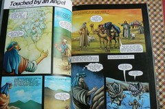 Action Bible,God’s Redemptive Story,Graphic Narrative,Sergio Cariello 1st Ed HC