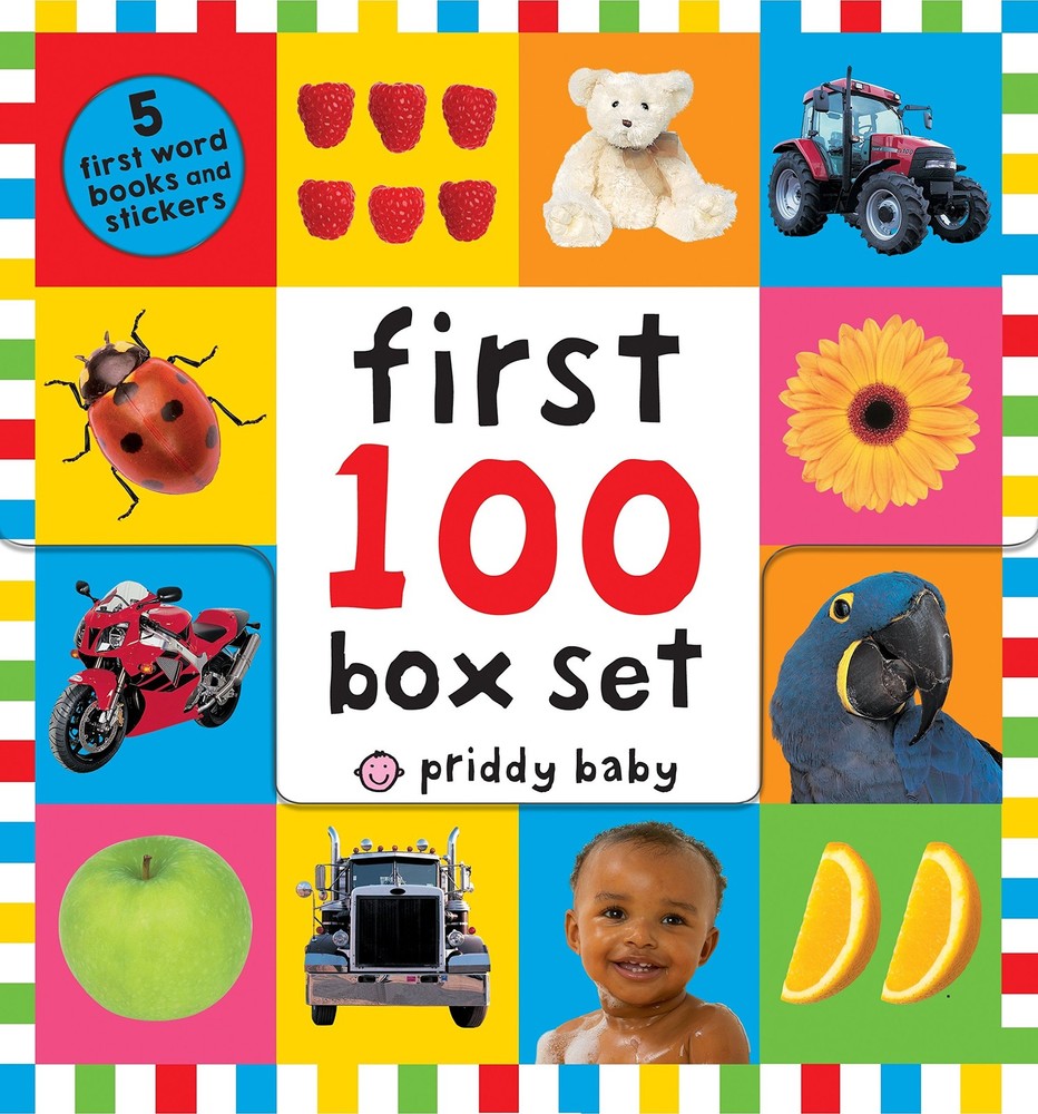 First 100 Paperback Box Set (5 books): Animals, Trucks, Words, Numbers, Colo…
