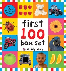 First 100 Paperback Box Set (5 books): Animals, Trucks, Words, Numbers, Colo…