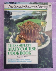 Speedy Gourmet Library The Complete Main Course Cookbook Recipes 1987 Softcover