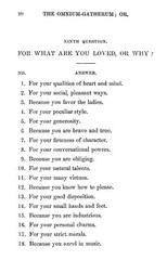 Omnium Gatherum Or The American Fortune Teller „1872” 39 Pages