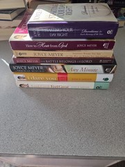 Joyce Meyer Lot Of 8. Christian Inspirational Books. Hardcover & Paperback