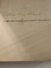 Dictionary of Musical Terms ︱Theo. Baker Ph.D ︱ 1923︱Vintage Book