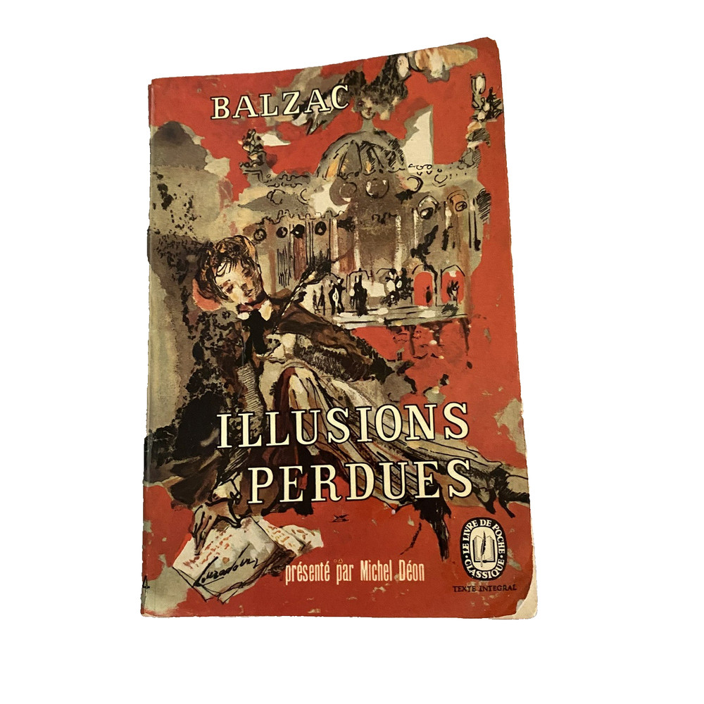 Illusions Perdues (French Edition) – Honore de Balzac 1962 Vtg Rare