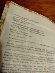 Zondervan NIV Cultural Backgrounds Study Bible Leathersoft Green