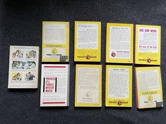 Vintage Paperbacks 50s 60s Lot x 9 POCKET BOOK Varia