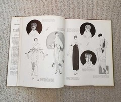 Erté Fashion Design Book 1981 Signed Limited Edition 1150 12.2×9.3in 218 Drawing