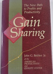 GAIN SHARING By John G. Belcher – Hardcover **Mint Condition**