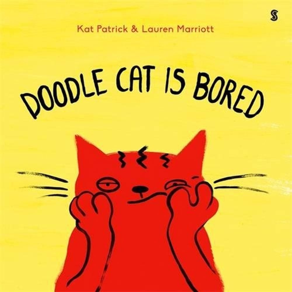 Doodle Cat is Bored by Kat Patrick (English) Hardcover Book