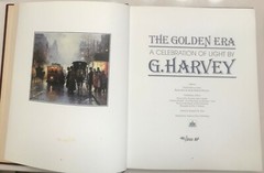 Rare 1990 SIGNED LIMITED GERALD HARVEY -The GOLDEN ERA : A Celebration of Light