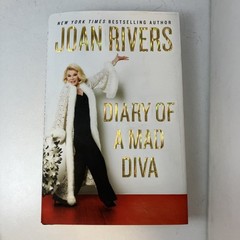 SIGNED Diary of a Mad Diva by Joan Rivers (2014, Berkley) 1st/1st