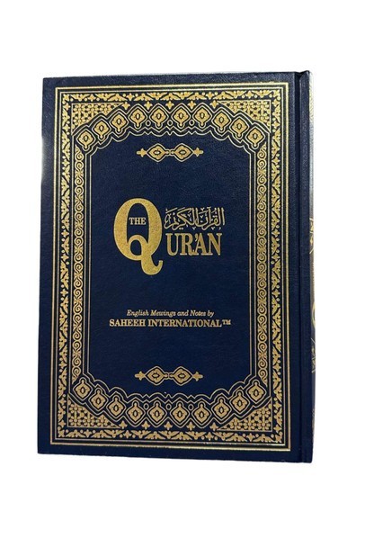 Saheeh International Quran Arabic Text English Meanings and Notes Large Hard Cov