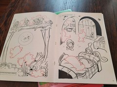 VTG Lot of 4 Sticker Fun Color & Activity Books 1978 Prestige Books Inc cartoons