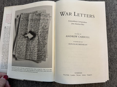 War Letters: Extraordinary Correspondence from American Wars by Andrew Carroll