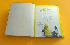 Sesame Street CTW Big Bird’s Busy Book, Starring Jim Henson’s Muppets 1975 Vtg