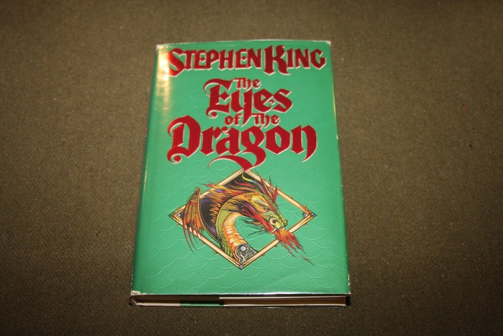 The Eyes of the Dragon by Stephen King 1987 HC 1st Edition w/ Embossed Cover