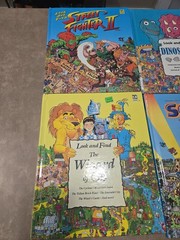 Look and Find Series Lot of 6 Vintage hardcover books