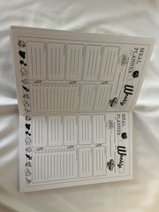 Two Year of Meal Planning 53 pages 6″x9″