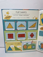 Usborne Math Shapes Lift-the-Flap Hardcover Ages 4-8 Activity Book Illustrated