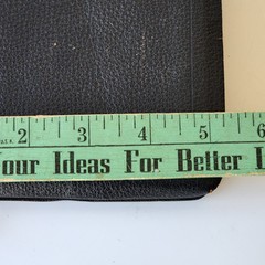 Vtg Holy Bible, International Series KJV Leather Lined Thumb Index John Winston