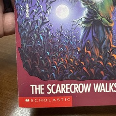 Goosebumps Scarecrow Walks At Midnight TRUE 1st Print Bookmark R.L. Stine #20