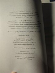 The Hunger Games Catching Fire movie tie in paperback book by Suzanne Collins