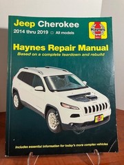 Haynes 50011 Jeep Cherokee Repair Manual 2014-2019 All Models OEM Service Guide
