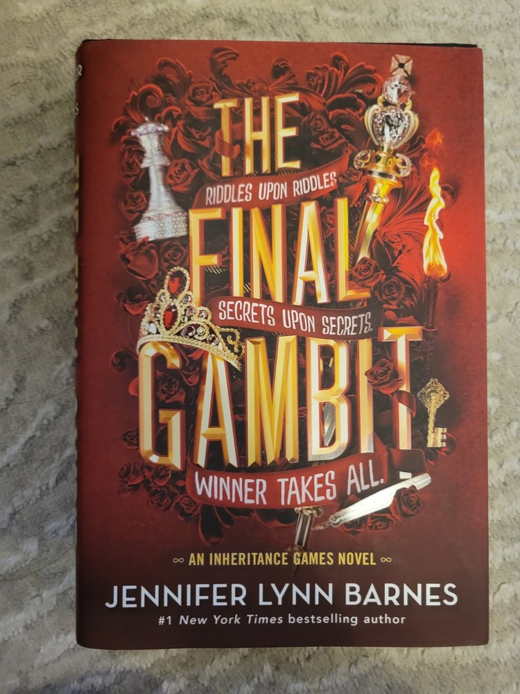 The Final Gambit The Inheritance Games Jennifer Lynn Barnes Signed 1st Edition