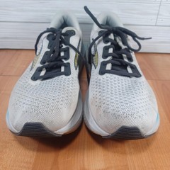 Brooks Glycerin 21 Shoes Mens Size 9.5D Gray Blue Neutral Cushioned Running