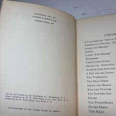 1922 First English Edition – Jewish Children by Sholem Aleichem Knopf