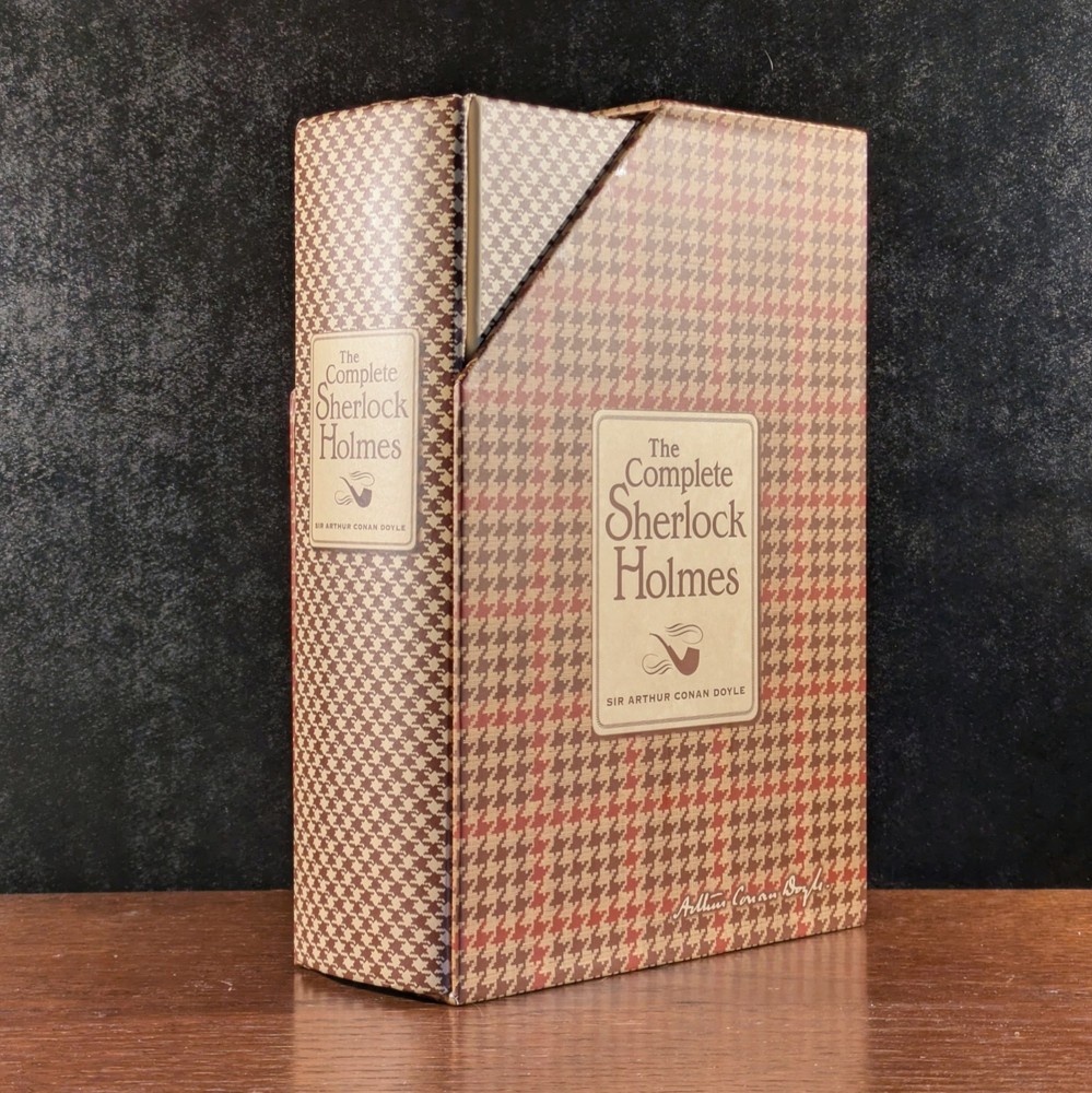 The Complete Sherlock Holmes by Arthur Conan Doyle (2013, Hardcover) Slipcase