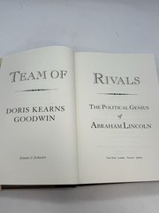 Team of Rivals First Edition 1st Printing HC DJ Doris Kearns Goodwin Lincoln