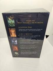 Percy Jackson and the Olympians Hardcover Box Set by Rick Riordan First Edition